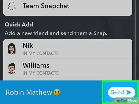 Image titled Become Best Friends on Snapchat Step 13