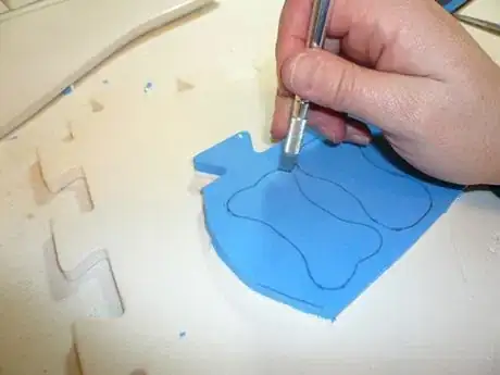 Image titled Cut, use a gentle up and down "sawing" motion.