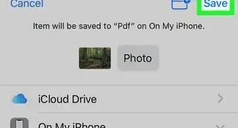 Convert a Photo to PDF on an iPhone