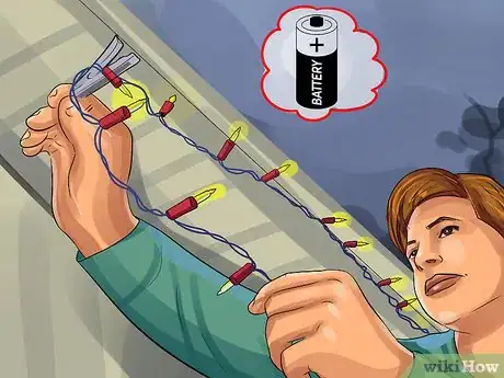 Image titled Hang Christmas Lights in a Bedroom Step 1