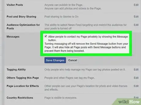 Image titled Send a Message from a Facebook Page Step 4