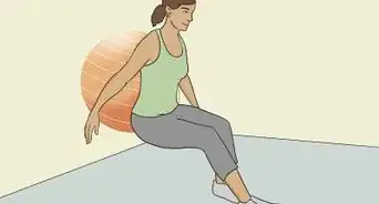 Do an Exercise Ball Squat