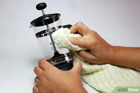 Image titled Make a Cappuccino with a French Press Step 5