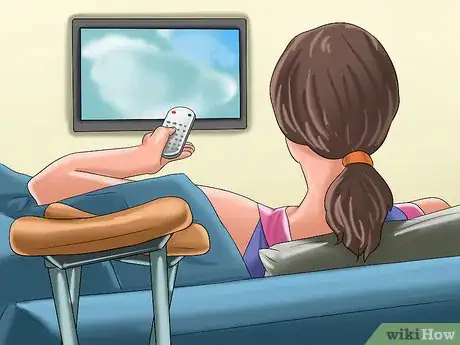 Image titled Play While On Crutches Step 10