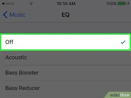 Image titled Turn Off EQ on an iPhone Step 4
