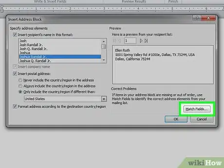 Image titled Create Address Labels from Excel on PC or Mac Step 16