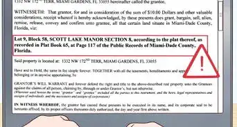 Get a Legal Description of Property