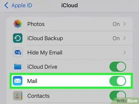 Image titled Set Up iCloud Email on iPhone Step 4