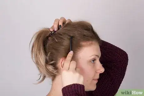 Image titled Create a Textured Ponytail Step 7
