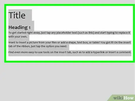 Image titled Redact in Word Step 2