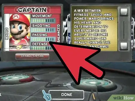 Image titled Cheat in Mario Strikers Charged Step 10