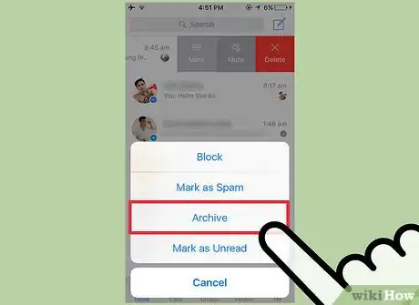 Image titled Hide a Facebook Message Step 10