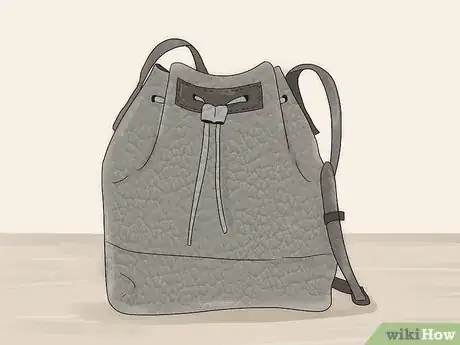Image titled Accessorize with a Bucket Bag Step 3