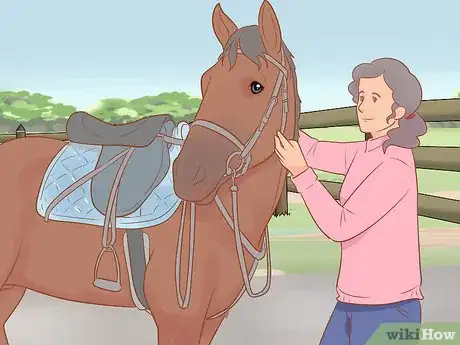 Image titled Tack Up Using English Tack Step 14