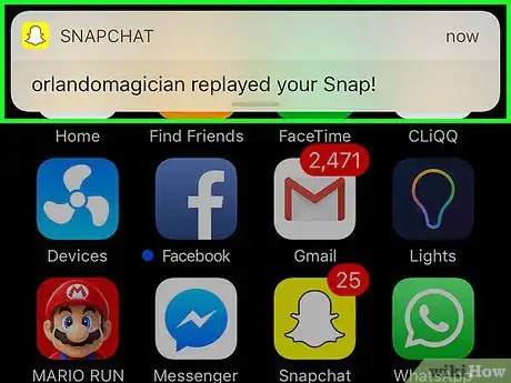 Image titled Tell if Your Snapchat Was Replayed Step 1