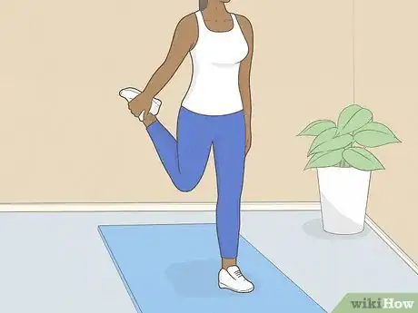 Image titled Do the Dancer's Pose in Yoga Step 2