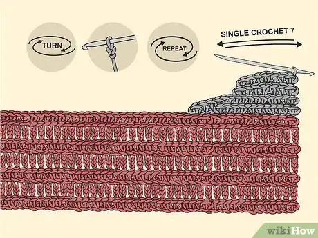 Image titled Crochet a Christmas Stocking Step 12