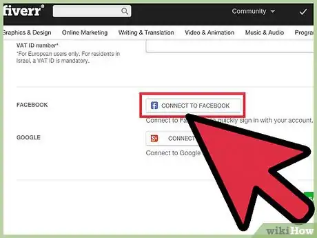 Image titled Link Your Social Media on Fiverr Step 6