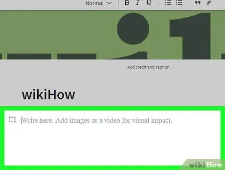 Image titled Post an Article on LinkedIn on PC or Mac Step 7