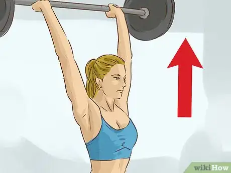 Image titled Do an Overhead Press Step 10