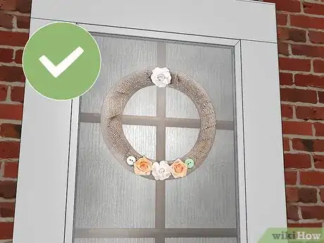 Image titled Hang a Wreath on a Storm Door Step 16