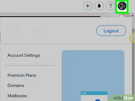 Image titled Delete a Site on Wix on PC or Mac Step 2