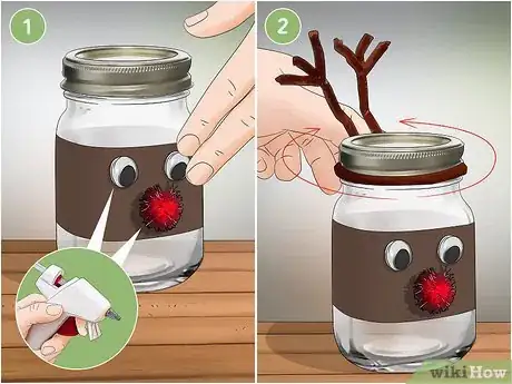 Image titled Decorate Mason Jars for Christmas Gifts Step 5