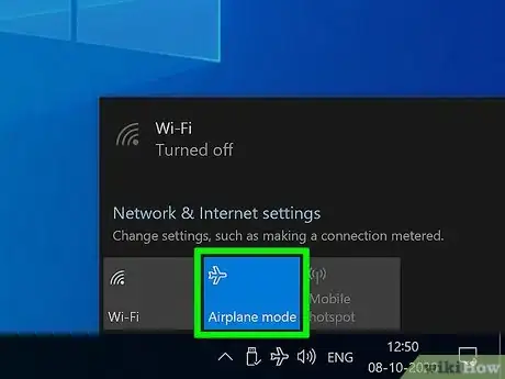 Image titled Enable Airplane Mode in Windows 10 Step 2