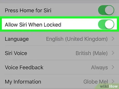 Image titled Set Up Siri Step 7