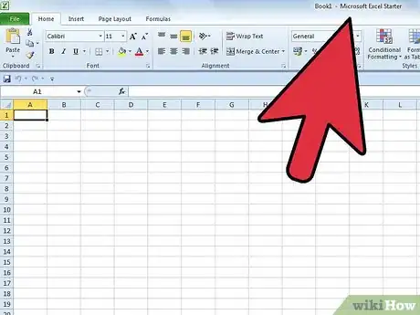 Image titled Use Excel's SUMSQ Function to Find Sum of Squares Step 1