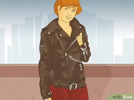 Image titled Wear a Leather Jacket Step 2