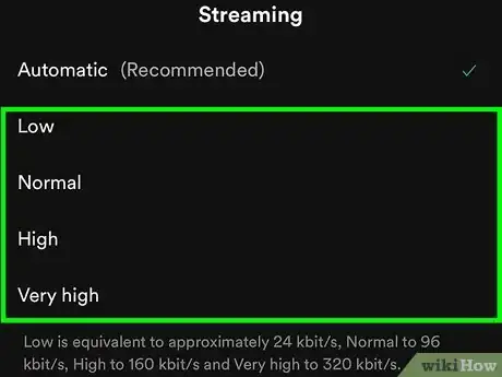 Image titled Change the Streaming and Download Sound Quality on Spotify Step 10