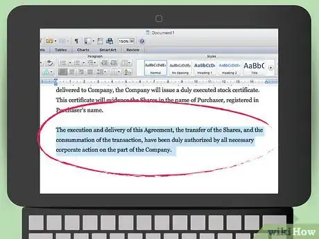 Image titled Draft a Stock Purchase Agreement Step 8