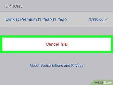 Image titled Cancel Blinkist App on iPhone or iPad Step 9