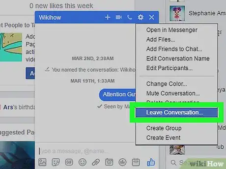 Image titled Leave a Group Chat on Facebook Messenger on a PC or Mac Step 5