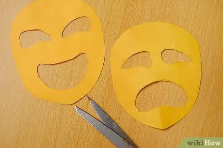 Image titled CutTragedyComedyMask Step 4