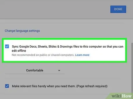 Image titled Access Google Drive Offline Step 6
