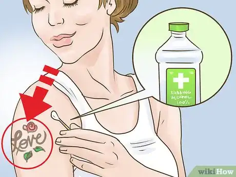 Image titled Cover Up an Armband Tattoo Step 1