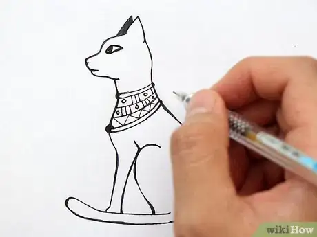 Image titled Draw Bastet in Cat Form Step 16