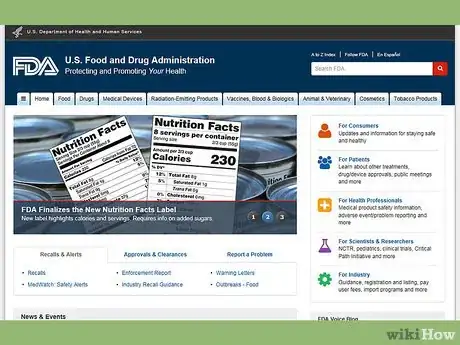 Image titled Check FDA Watch Lists Step 1