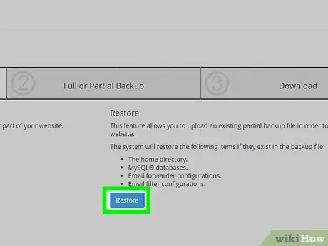 Image titled Restore a WordPress Backup Step 3