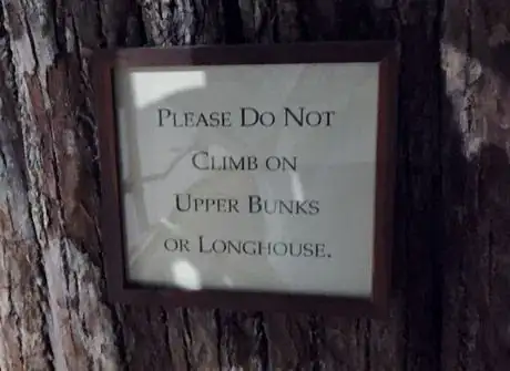Image titled NYSM Longhouse Warning