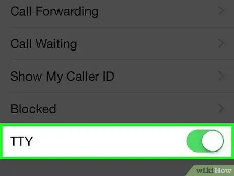 Image titled Disable TTY on an iPhone Step 4