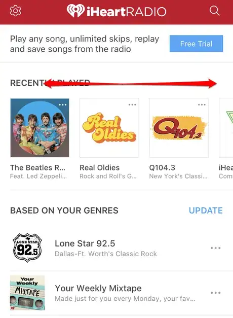 Image titled Remove a Station from Recently Played in the iHeartRadio App on iPhone or iPad Step 4.png