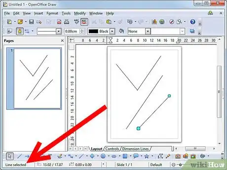 Image titled Draw Lines in Open Office Draw Step 6