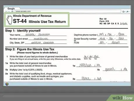 Image titled Pay Illinois Sales Tax Online Step 8