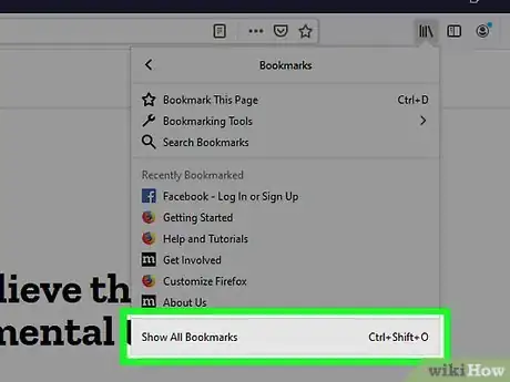 Image titled Delete a Bookmark in Mozilla Firefox Step 6