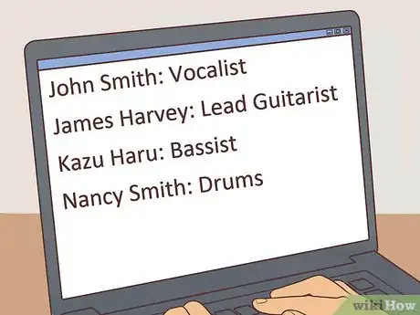 Image titled Write a Press Release for a Band Step 9