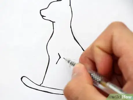 Image titled Draw Bastet in Cat Form Step 10