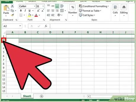Image titled Freeze (Lock in Place) a Cell in Excel Step 1